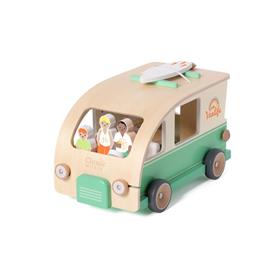 Classic World Puinen matkailuauto hahmoineen (alkaen 18 kk)-8