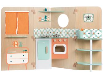 Classic World puinen My little home leikkikeittiö/leikkinurkkaus 