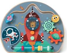 Classic World puinen rakettiaktiviteettilauta (alkaen 12 kk)