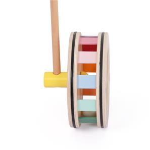 Classic World puinen sateenkaarirullalelu (alkaen 12 kk)-4