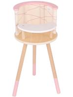 Classic World puinen syöttötuoli nukelle