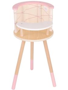 Classic World puinen syöttötuoli nukelle