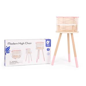 Classic World puinen syöttötuoli nukelle-6