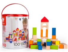 Classic World puiset rakennuspalikat - 100 (alkaen 12 kk)