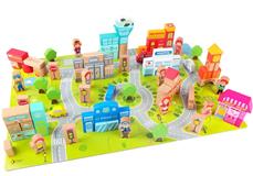 Classic World Puiset rakennuspalikat - Kaupunki (alkaen 18 kk)