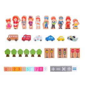 Classic World Puiset rakennuspalikat - Kaupunki (alkaen 18 kk)-6