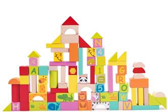 Classic World puiset rakennuspalikat - Monitoiminen (alkaen 12 kk)