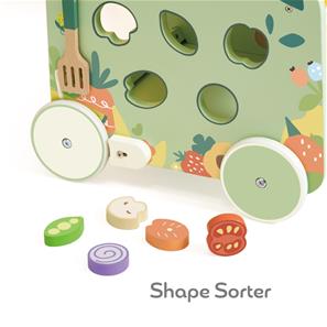 Classic World  Puiset rattaat leikkikeittiöllä (alkaen 12kk)-5