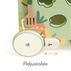 Classic World  Puiset rattaat leikkikeittiöllä (alkaen 12kk)-6