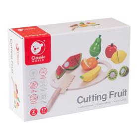 Classic World puiset tarranauhahedelmät - Puiset leikkiruoat (alkaen 24kk)-7