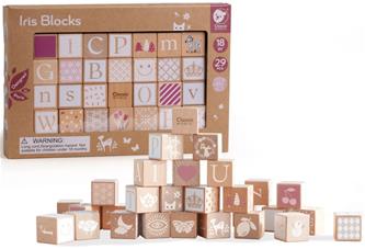 Classic World puupalikat Vintage Iris (alkaen 18 kk)