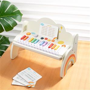 Classic World Rainbow lasten piano valolla (3-vuotiaista alkaen)-5