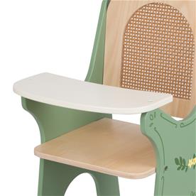 Classic World Vintage Puinen nuken syöttötuoli, retro-4