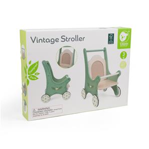 Classic World Vintage Puiset nukenrattaat, retro -2