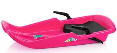 Cyclone Kelkka käsijarruilla ja istuimella, pink