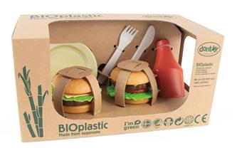 Dantoy BIO muovinen hampurilaissetti 19 osaa-3