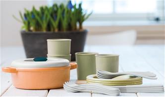 Dantoy BIO muovinen ruokailusetti 22 osaa-2