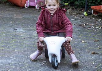 Dantoy Princess potkupyörä kumipyörillä-2