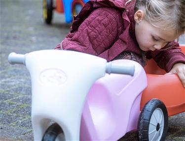 Dantoy Princess potkupyörä kumipyörillä-3