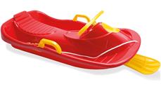 Dantoy Pulkka ohjauspyörällä 94 cm lapsille, punainen