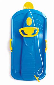 Dantoy Pulkka ohjauspyörällä 94 cm lapsille, sininen-2