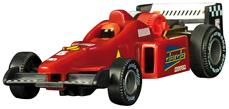 Darda Formula 1 kilpa-auto punainen