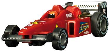 Darda Formula 1 kilpa-auto punainen