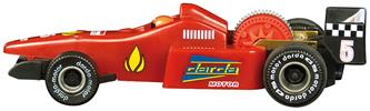 Darda Formula 1 kilpa-auto punainen-2