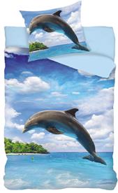 Delfin vuodevaatteet, 100 prosenttia puuvillaa