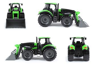 Deutz-Fahr Agrotron 7250 TTV Worxx Traktori perävaunulla-3