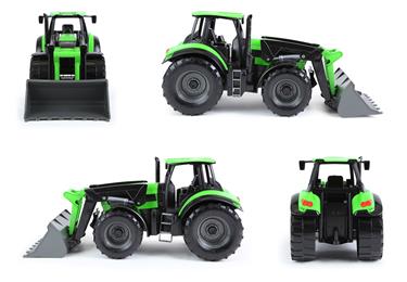 Deutz-Fahr Agrotron 7250 TTV Worxx Traktori perävaunulla-3