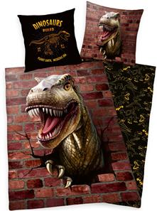 Dinosaurus 3d vuodevaatteet - 100 prosenttia puuvillaa