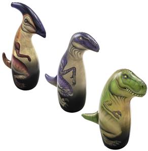 Dinosaurus muovinen nyrkkeilysäkki