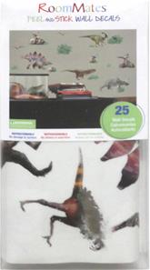 Dinosaurus seinätarrat-4