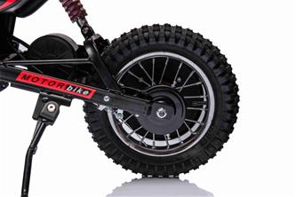 Dirt Bike -sähköcrossi 250 W / 24 V Crosser, punainen-7