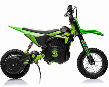 Dirt Bike -sähköcrossi 250 W / 24 V Crosser, vihreä-2