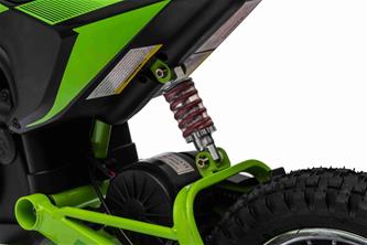 Dirt Bike -sähköcrossi 250 W / 24 V Crosser, vihreä-3
