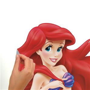 Disney Ariel – Pieni merenneito seinätarra-4