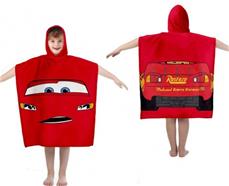 Disney Cars Poncho kylpypyyhe hupulla - 100% puuvillaa