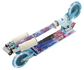 Disney Frozen 2 kokoontaitettava potkulauta, valopyörät-2