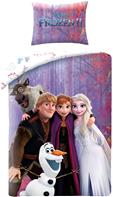Disney Frozen 2 Vuodevaatteet - Elsa, Anna, Kristoffer & Olaf