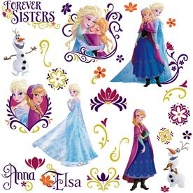 Disney Frozen - Forever Sisters seinätarrat-4