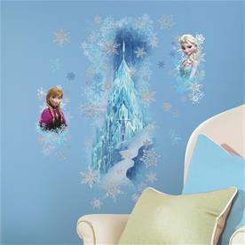 Disney Frozen Linna Glitter seinätarrat