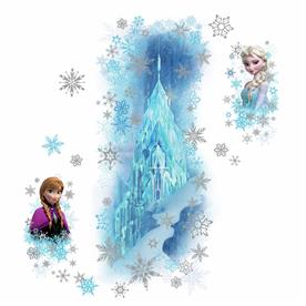 Disney Frozen Linna Glitter seinätarrat-3