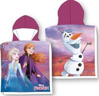 Disney Frozen Poncho kylpypyyhe hupulla - 100% puuvillaa