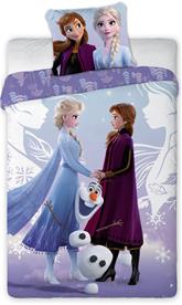 Disney Frozen Vuodevaatteet - Elsa, Anna & Olaf - 100 % puuvillaa