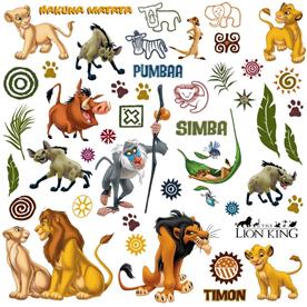 Disney Leijonakuningas seinätarrat-3