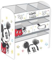 Disney Mikki Hiiri puinen hylly sis 6 koria