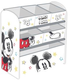 Disney Mikki Hiiri puinen hylly sis 6 koria