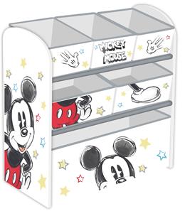 Disney Mikki Hiiri puinen hylly sis 6 koria
